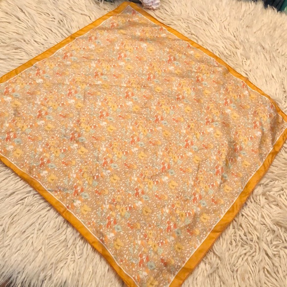 HP🎉-Vtg-Liberty of London Silk Scarf-Forest of Elves - Picture 13 of 14